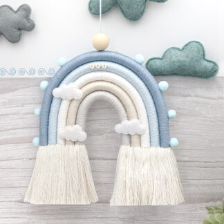 'Pure Ocean' Macramé Rainbow