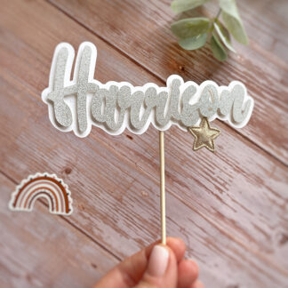 Personalised Cake Topper