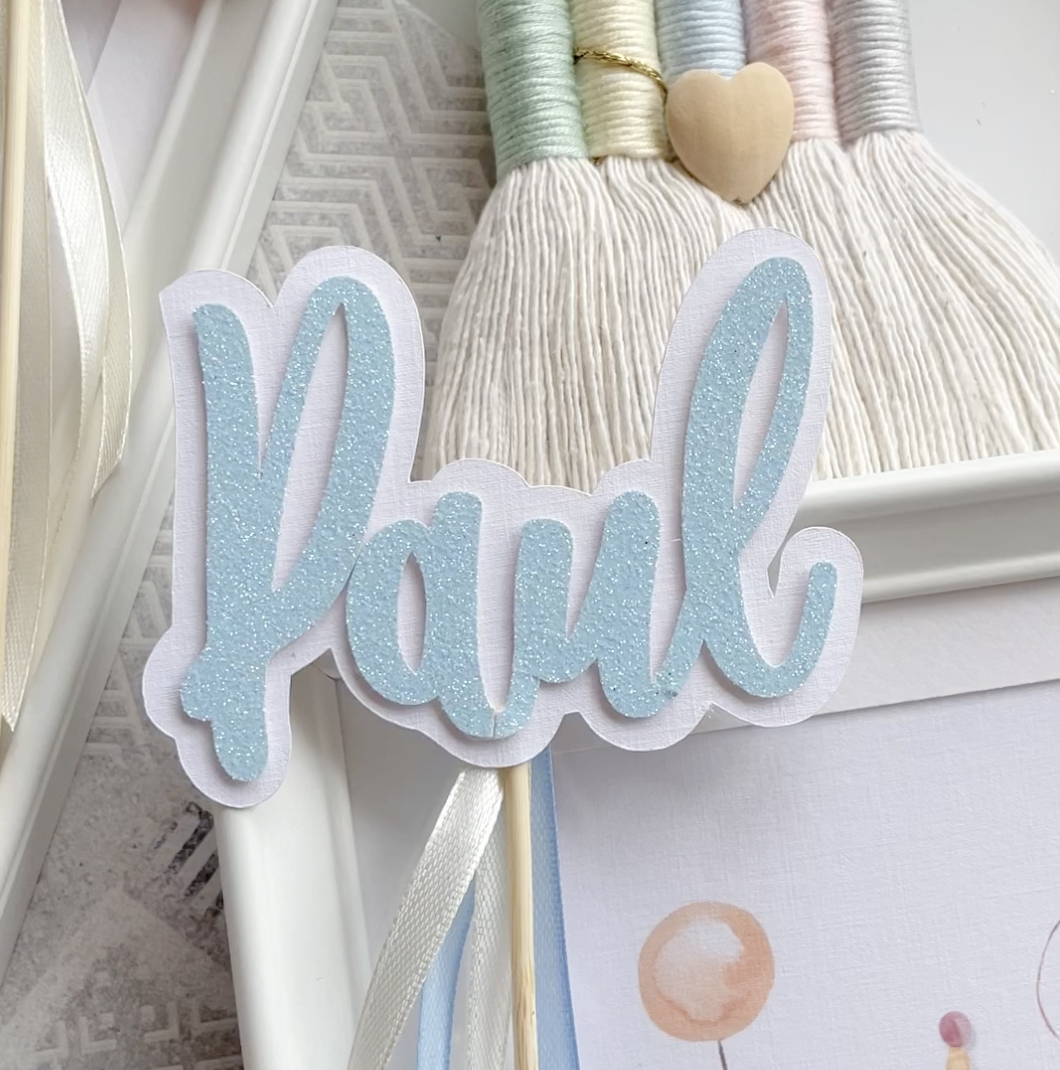 Personalised Cake Topper - Image 4