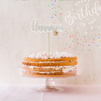 Personalised Cake Topper