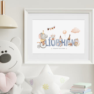 ‘Family Circus’ Personalised Frame