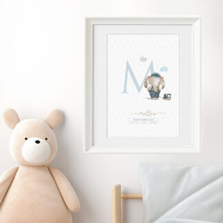 ‘Mr elephant’ Personalised Frame
