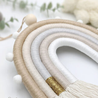 'Cozy Bliss' Macramé Rainbow
