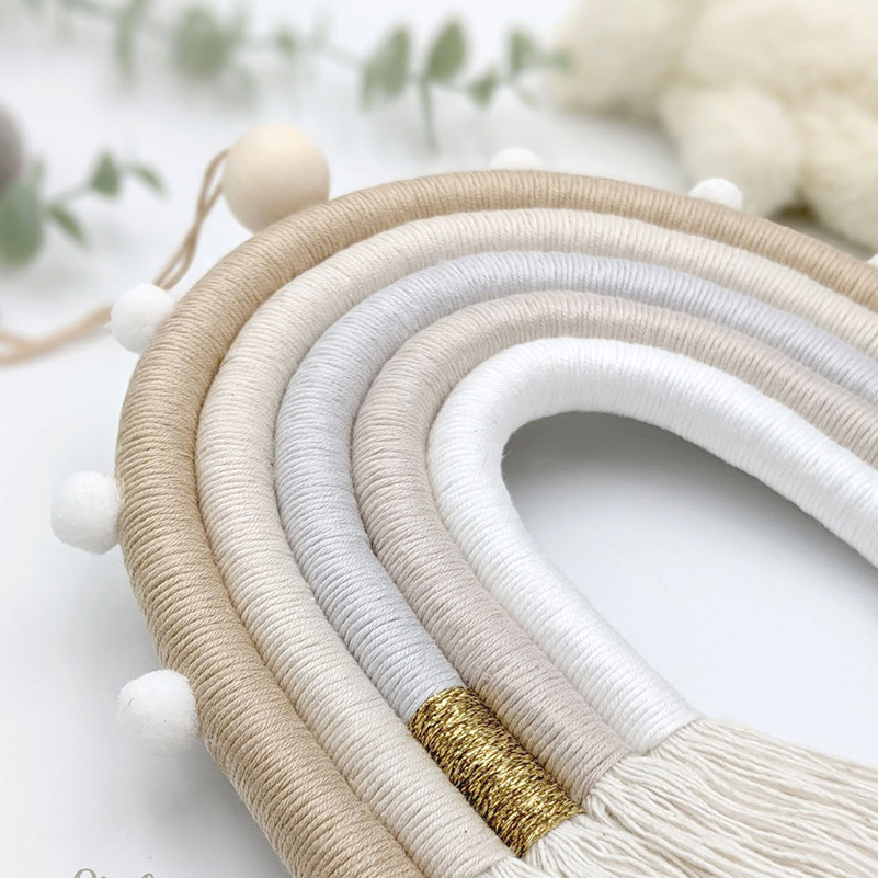 'Cozy Bliss' Macramé Rainbow