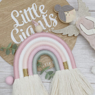 'Peony' Macramé Rainbow