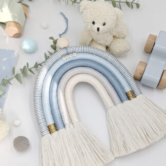 'Calm Waves' Macramé Rainbow