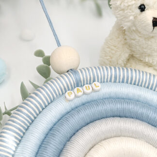 'Calm Waves' Macramé Rainbow