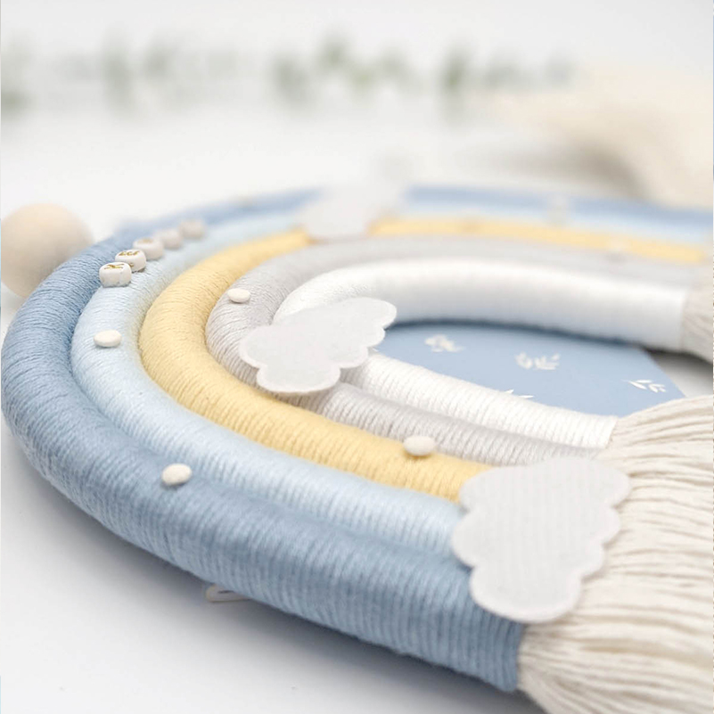 'Clouds Sky' Macramé Rainbow - Image 2