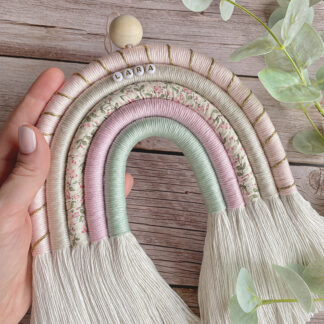 'Spring' Macrame Rainbow