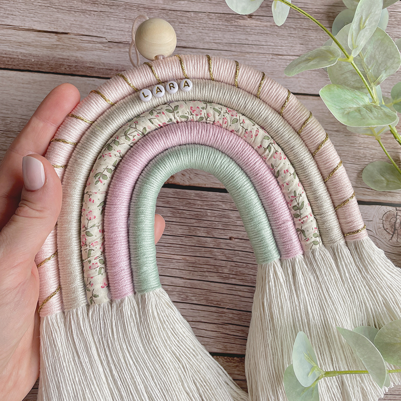 'Spring' Macrame Rainbow