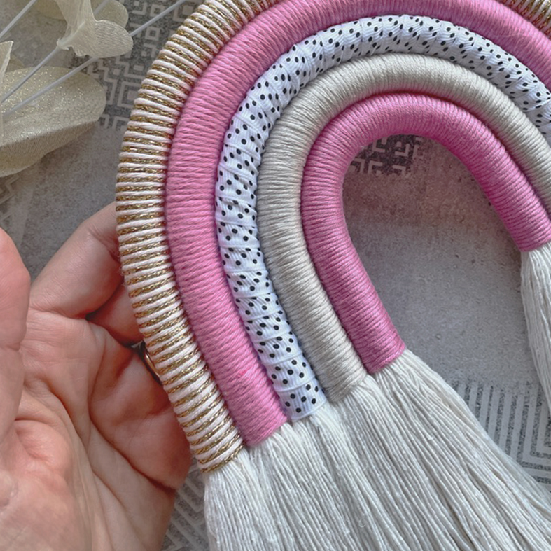 'Freckles' Macramé Rainbow - Image 2