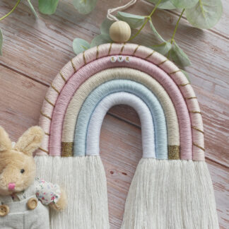 'Little Miracle' Macramé Rainbow