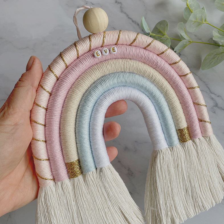 'Little Miracle' Macramé Rainbow