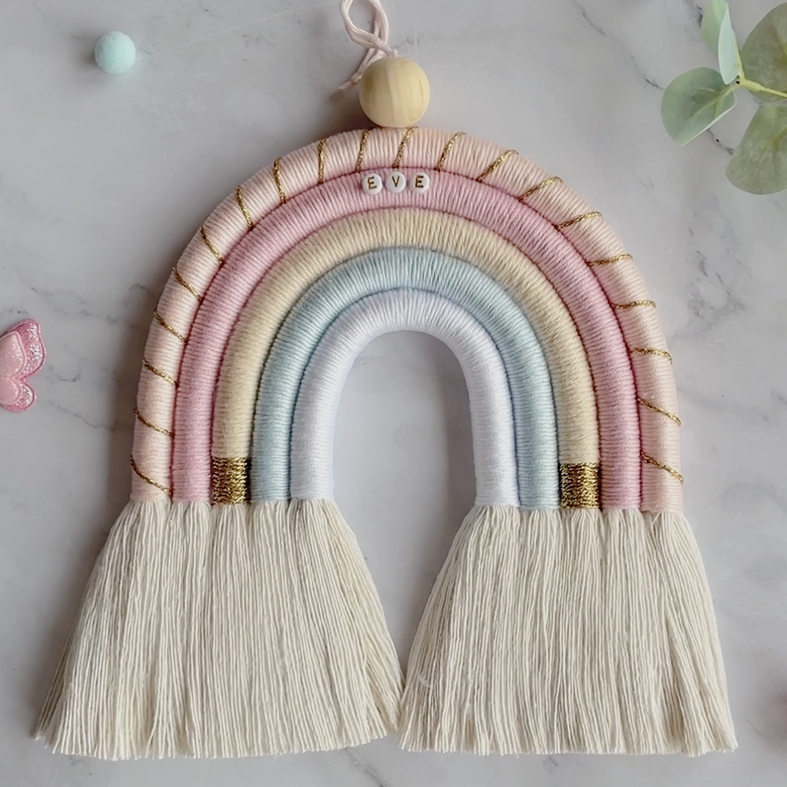 'Little Miracle' Macramé Rainbow - Image 3