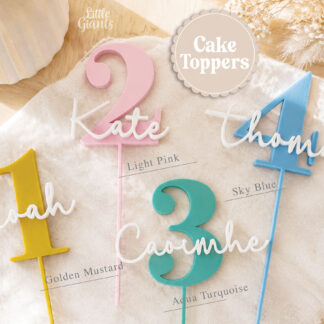 Cake Topper Numbers