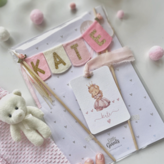 Cake Topper Bunting
